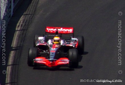 Lewis Hamilton F1 McLaren 2008 Monaco