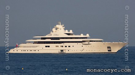 Dilbar arrives in Monaco