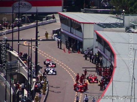 Ferrari pits