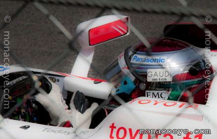 Jarno Trulli in his 2009 Toyota
