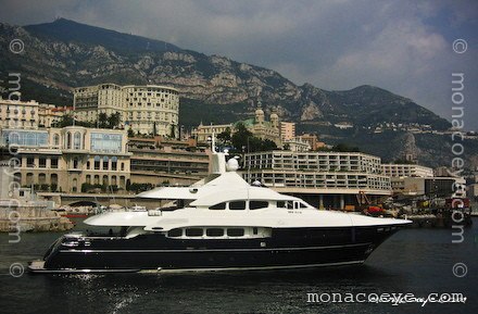 Mondomarine Fabri's at the 2005 Monaco Yacht Show, shortly after launch