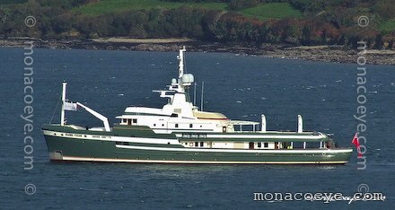 Steel yacht Falmouth