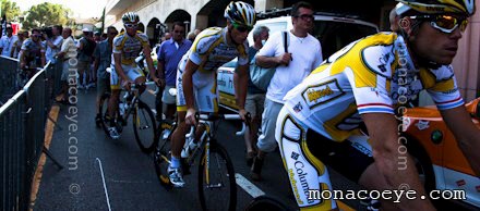 Team Columbia Tour de France Monaco