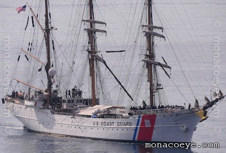 US Coast Guard Eagle tall ship