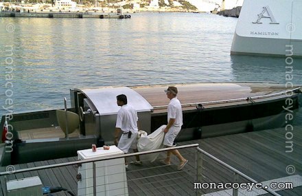 Vaudrey Miller limo tender designed by Philippe Starck